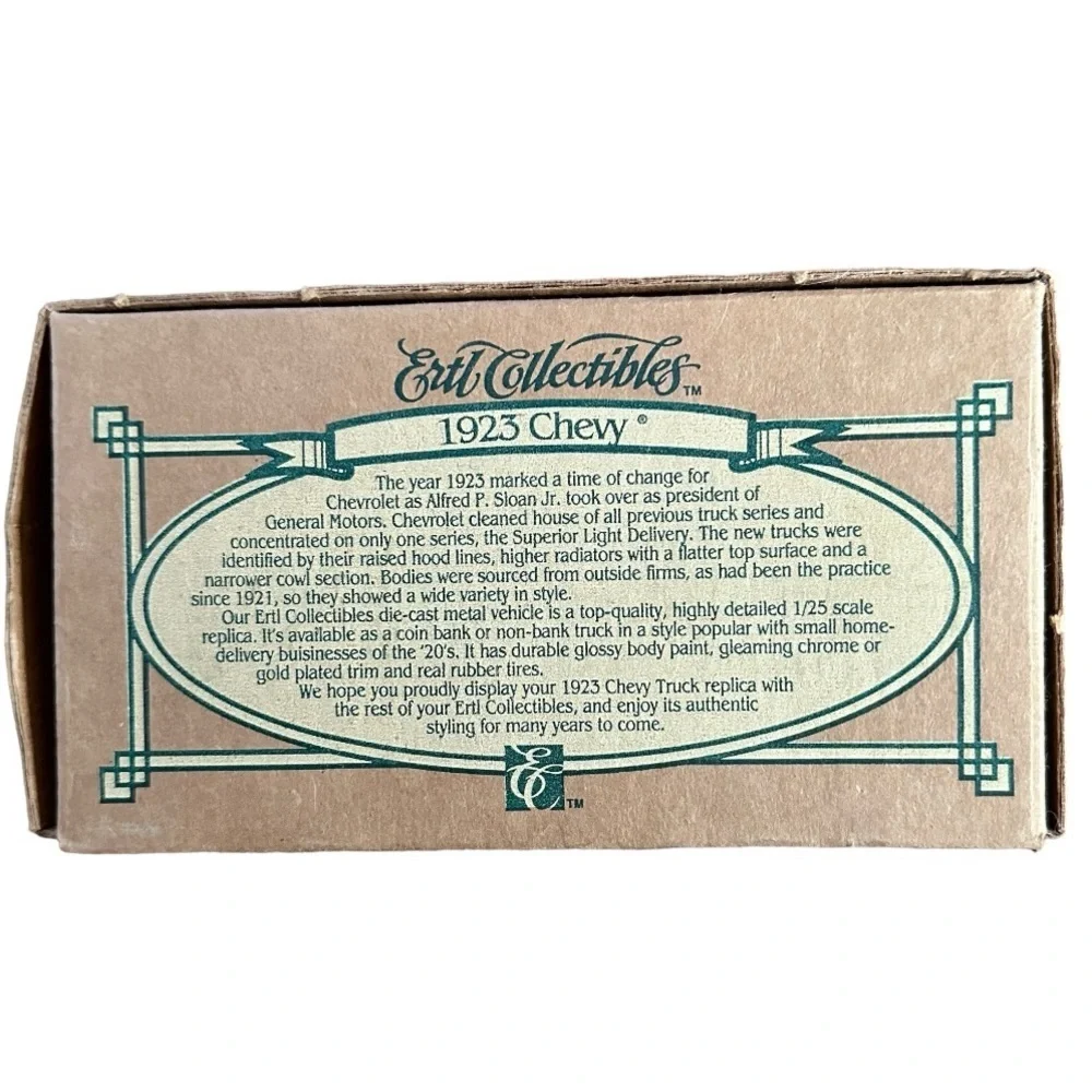 Ertl Collectibles 1923 Chevrolet Kohler Truck NIB‎